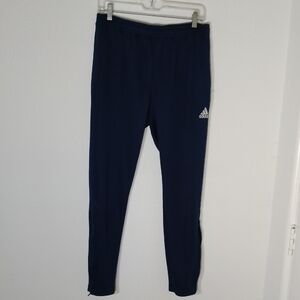 Adidas Men's Navy Blue Athletic Pants Size L